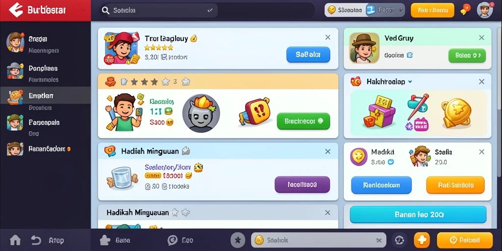 asd123 - Interaksi seru dengan karakter unik di dalam game.